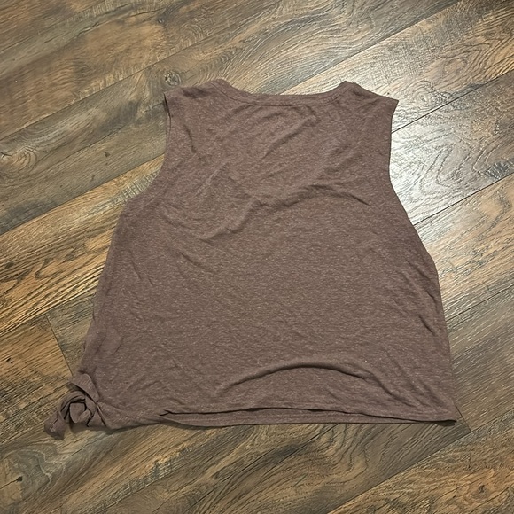 NWOT Gap Women's Linen-Blend Shell Tank Top with side tye Size XL - Picture 4 of 4